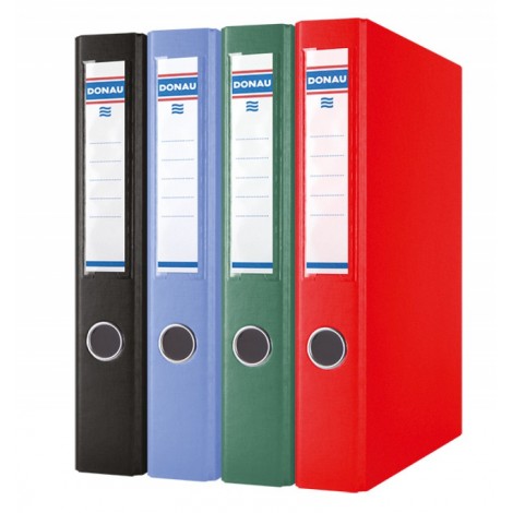 Segregator ringowy DONAU, PP, A4/4RD/30mm, niebieski