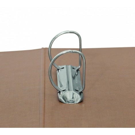 Segregator ringowy DONAU Life, A4/2RD/50mm, różowy