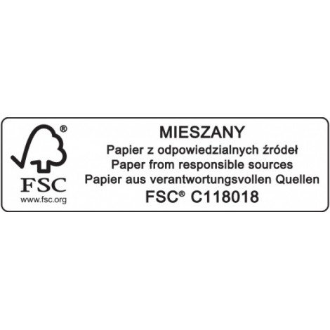 Notatnik DONAU Life, organizer, 165x230mm, 80 kart., różowy
