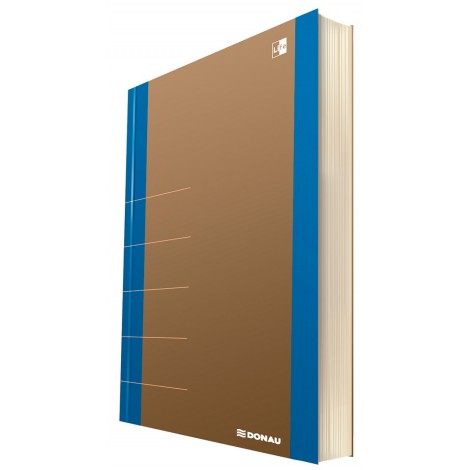 Notatnik DONAU Life, organizer, 165x230mm, 80 kart., niebieski