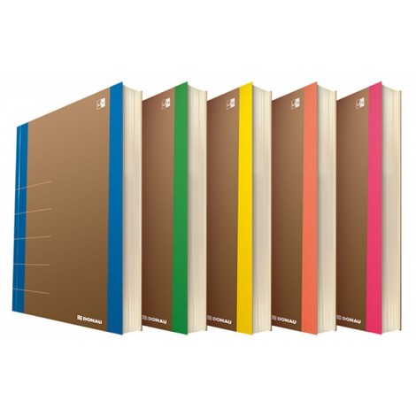 Notatnik DONAU Life, organizer, 165x230mm, 80 kart., zielony