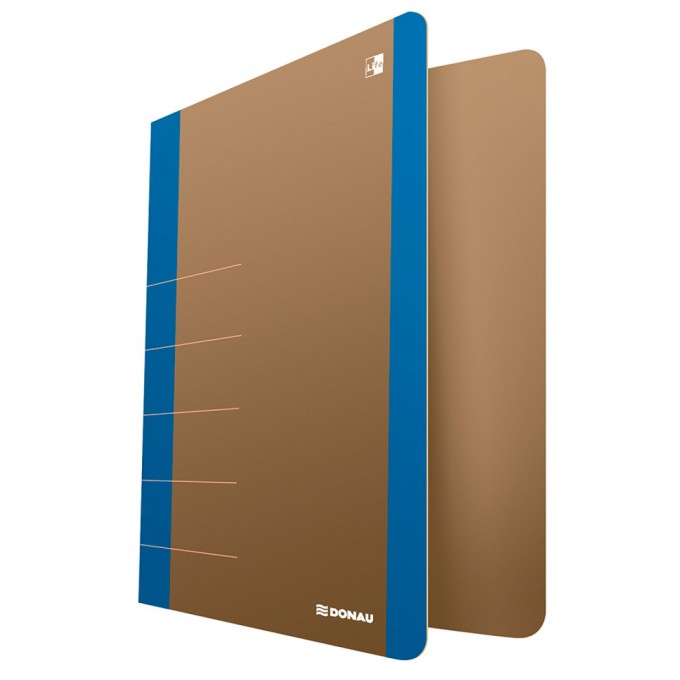 Segregator ringowy DONAU Life, A4/2RD/50mm, niebieski