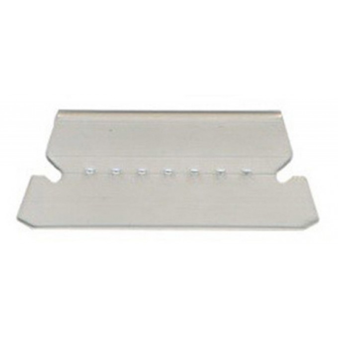 Zakładka indeksowa do teczek zawieszkowych DONAU, 25 szt., biała