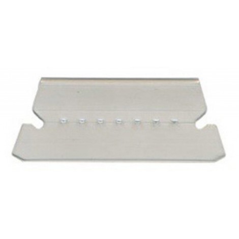 Zakładka indeksowa do teczek zawieszkowych DONAU, 25 szt., biała