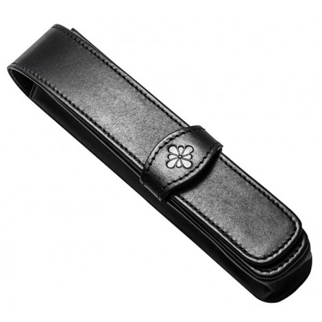 Etui na długopis DIPLOMAT, skóra, czarne