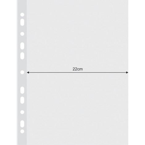 Koszulki na dokumenty DONAU, poszerzane, PP, A4, krystal, 120mikr., 25szt.