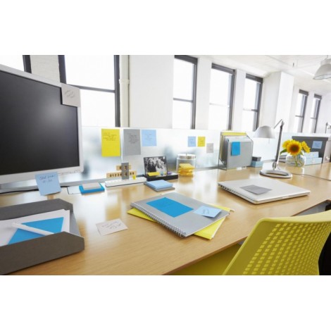 Karteczki samoprzylepne POST-IT® Super Sticky (654-6SS-NY), 76x76mm, 6x90 kart., new york