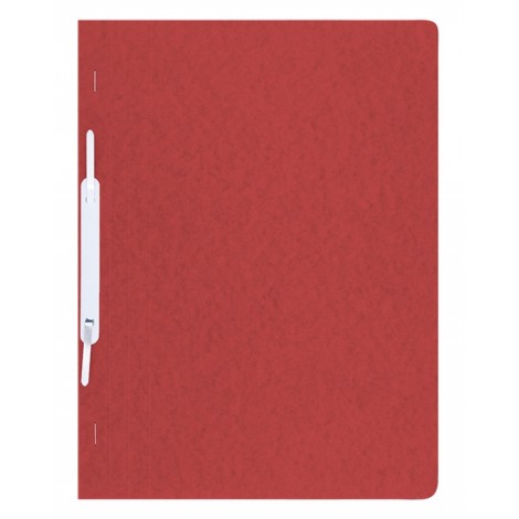 Skoroszyt DONAU, preszpan, A4, twardy, 390gsm, czerwony