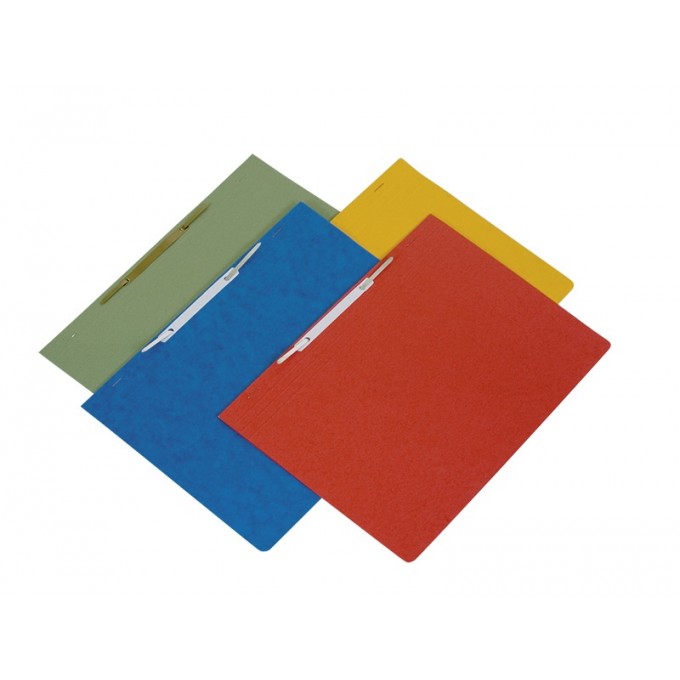 Skoroszyt DONAU, preszpan, A4, twardy, 390gsm, czerwony