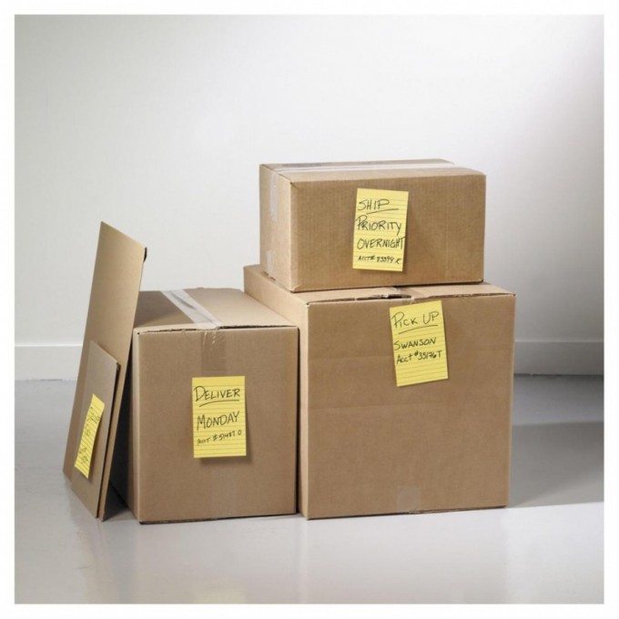 Karteczki samoprzylepne POST-IT® Super Sticky (660-S), 102x152mm, 1x75 kart., żółte