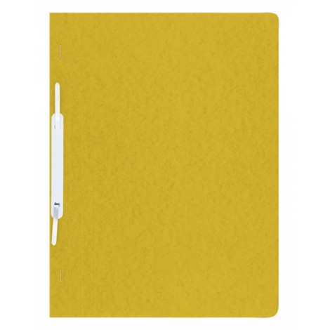 Skoroszyt DONAU, preszpan, A4, twardy, 390gsm, żółty