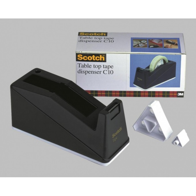 Dyspenser do taśm SCOTCH® (C-10), czarny
