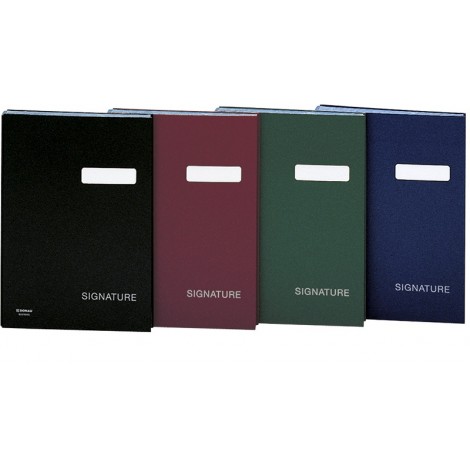 Teczka do podpisu DONAU, karton/PP, A4, 450gsm, 20-przegr., granatowa