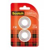Taśma biurowa SCOTCH® Crystal (6-1975R2), 19mm, 7,5m, 2szt.