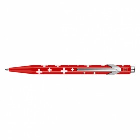 Długopis CARAN D'ACHE 849 Swiss Flag, M, czerwony