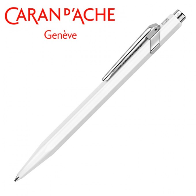 Długopis CARAN D'ACHE 849 Classic Line, M, biały