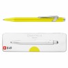 Długopis CARAN D'ACHE 849 Pop Line Fluo, M, w pudełku, żółty