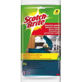 Rękawice SCOTCH BRITE™ Sensitive, rozm. M, niebieskie