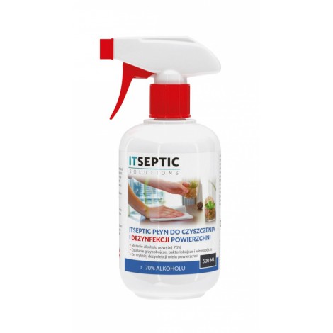 Płyn do czyszczenia i dezynfekcji powierzchni ITSEPTIC, 500ml