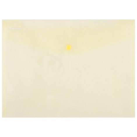 Teczka kopertowa DONAU zatrzask, PP, A4, 180mikr., żółta