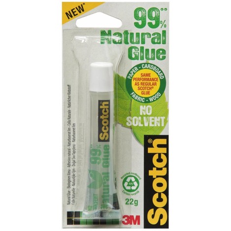 Klej w płynie SCOTCH® 99% Natural, z dozownikiem, 22g