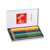Kredki CARAN D'ACHE Fancolor, metalowe pudełko, 12 szt.
