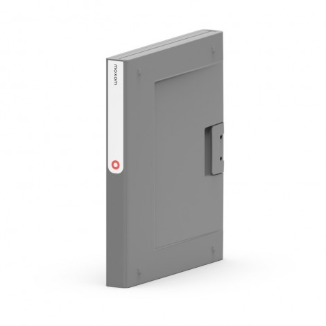Folder NEW BINDER MOXOM, plastikowy, A4/35mm, ciemnoszary