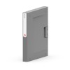 Folder NEW BINDER MOXOM, plastikowy, A4/35mm, ciemnoszary