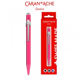 Długopis CARAN D’ACHE 849 Gift Box Fluo Line Pink, różowy