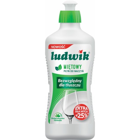 Płyn do naczyń LUDWIK, mięta, 450g