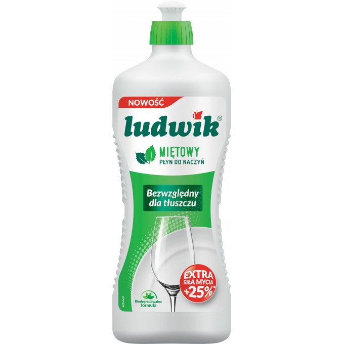 Płyn do naczyń LUDWIK, mięta, 900g