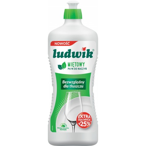 Płyn do naczyń LUDWIK, mięta, 900g