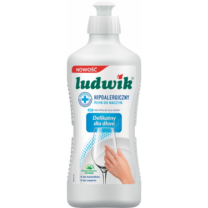 Płyn do naczyń LUDWIK, hipoalergiczny, 450g
