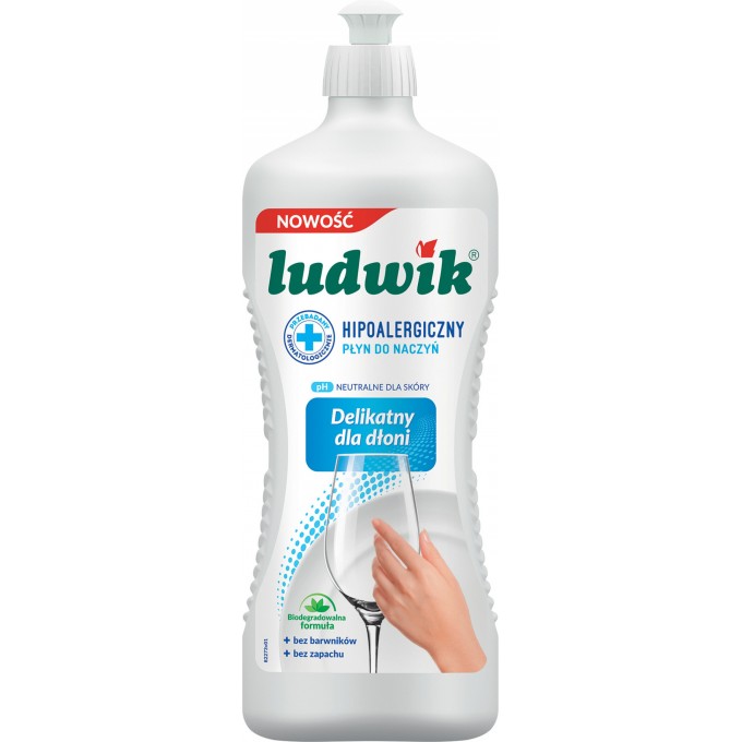 Płyn do naczyń LUDWIK, hipoalergiczny, 900g