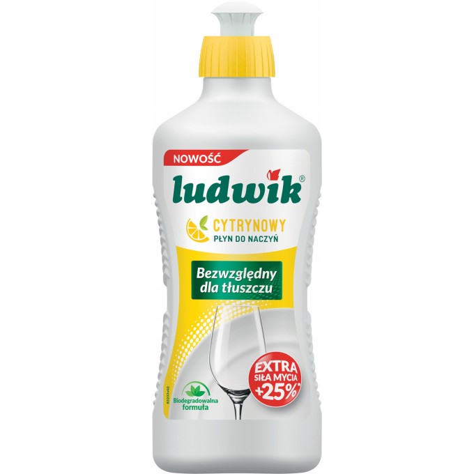 Płyn do naczyń LUDWIK, cytryna, 450g