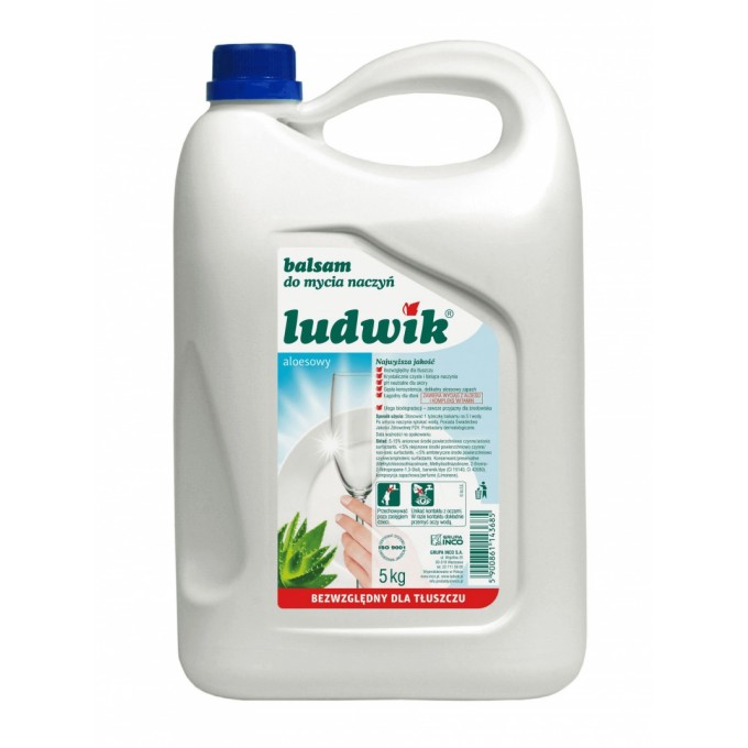 Płyn do naczyń LUDWIK, aloes, 5l