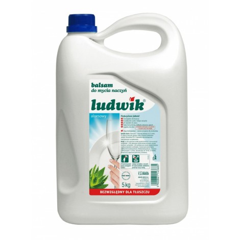 Płyn do naczyń LUDWIK, aloes, 5l