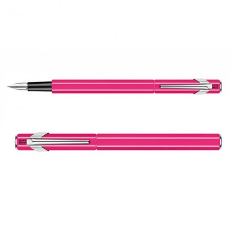 Pióro wieczne CARAN D'ACHE 849 Fluo Line, M, różowe
