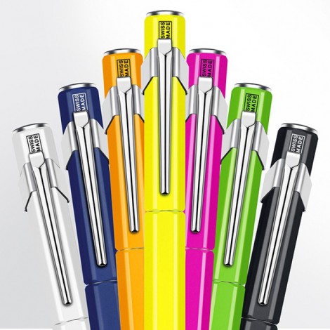 Pióro wieczne CARAN D'ACHE 849 Fluo Line, M, żółte