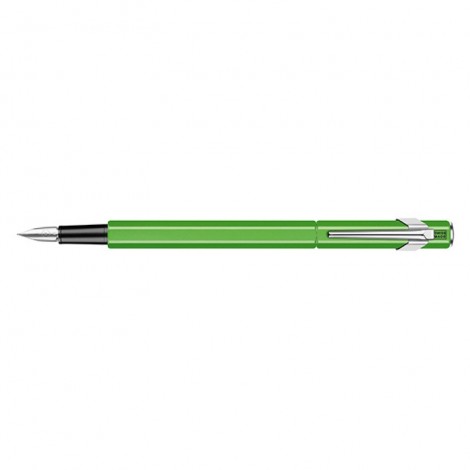 Pióro wieczne CARAN D'ACHE 849 Fluo Line, F, zielone
