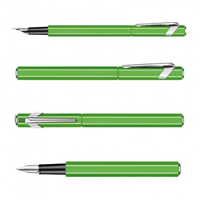 Pióro wieczne CARAN D'ACHE 849 Fluo Line, F, zielone