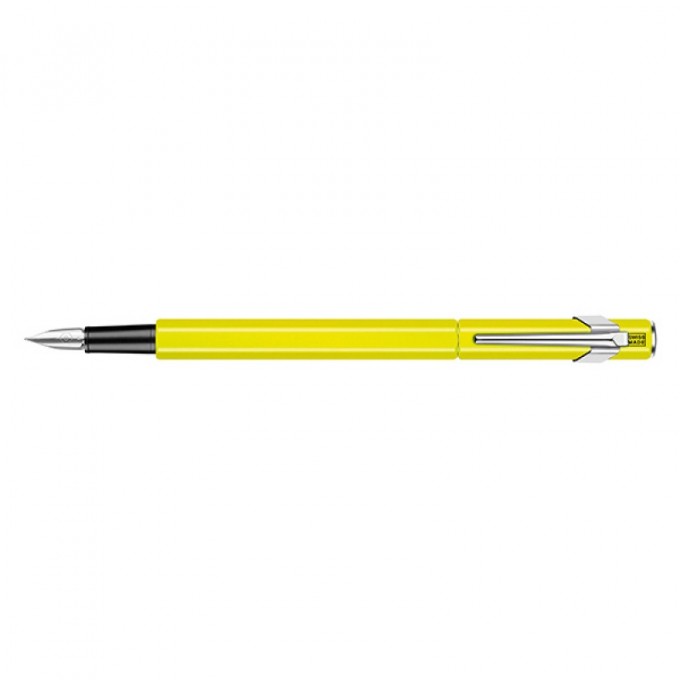 Pióro wieczne CARAN D'ACHE 849 Fluo Line, F, żółte