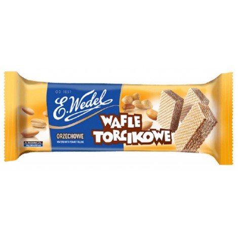 Wafle torcikowe mini E. Wedel, 160 g, orzechowe