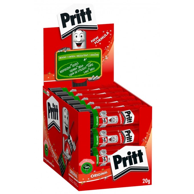 Klej w sztyfcie PRITT ORIGINAL, 20g, biały