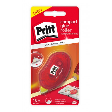 Klej w taśmie PRITT NON-PERMANENT, 8,4mm x 10m, blister