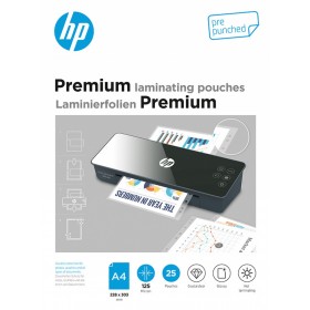 Folie laminacyjne HP PREMIUM A4, dziurkowanie, 125 mic, 25 szt., przezroczyste/połysk