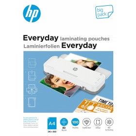 Folie laminacyjne HP EVERYDAY, A4, 80 mic, 100 szt., przezroczyste/połysk