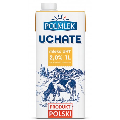 Mleko UHT POLMLEK 2%, 1l