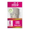 Kubki papierowe ANNA ZARADNA, 200 ml, 6 szt., mix kolorów