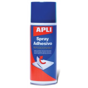 Klej w sprayu APLI, do repozycjonowania, 400ml